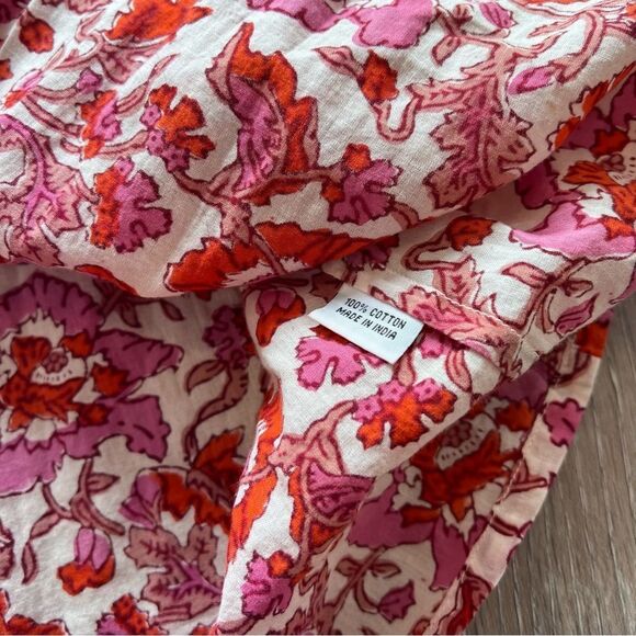 Roberta‎ roller rabbit signature beaded cotton blouse - Picture 6 of 8